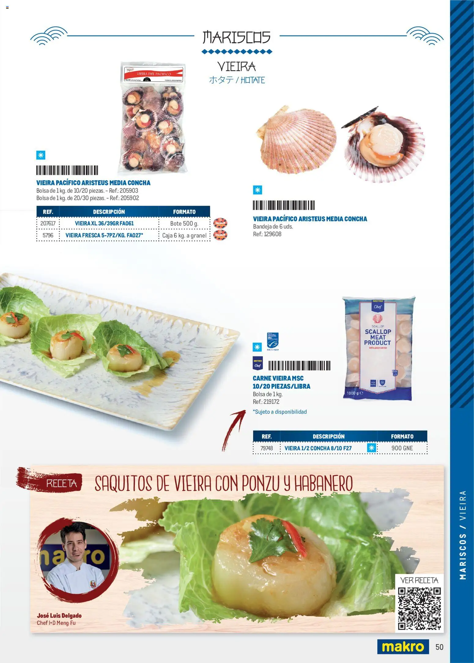 Makro Cocina Fusión Asiática Canarias II │ válido desde el 11.05.2026 | Página: 50 | Productos: Bolsa, Bandeja, Caja