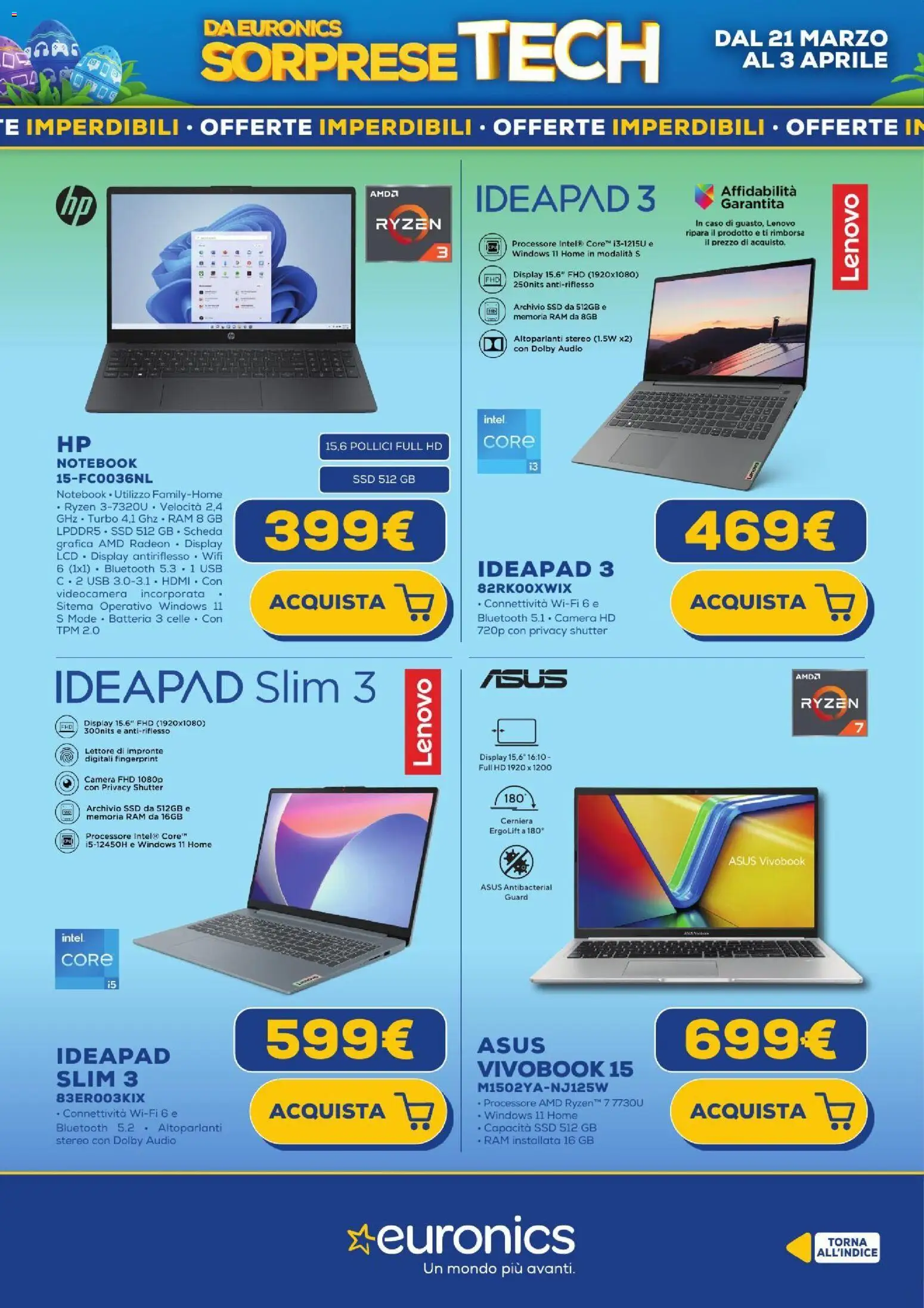Volantino Euronics del 15/10/2026 | Pagina: 10