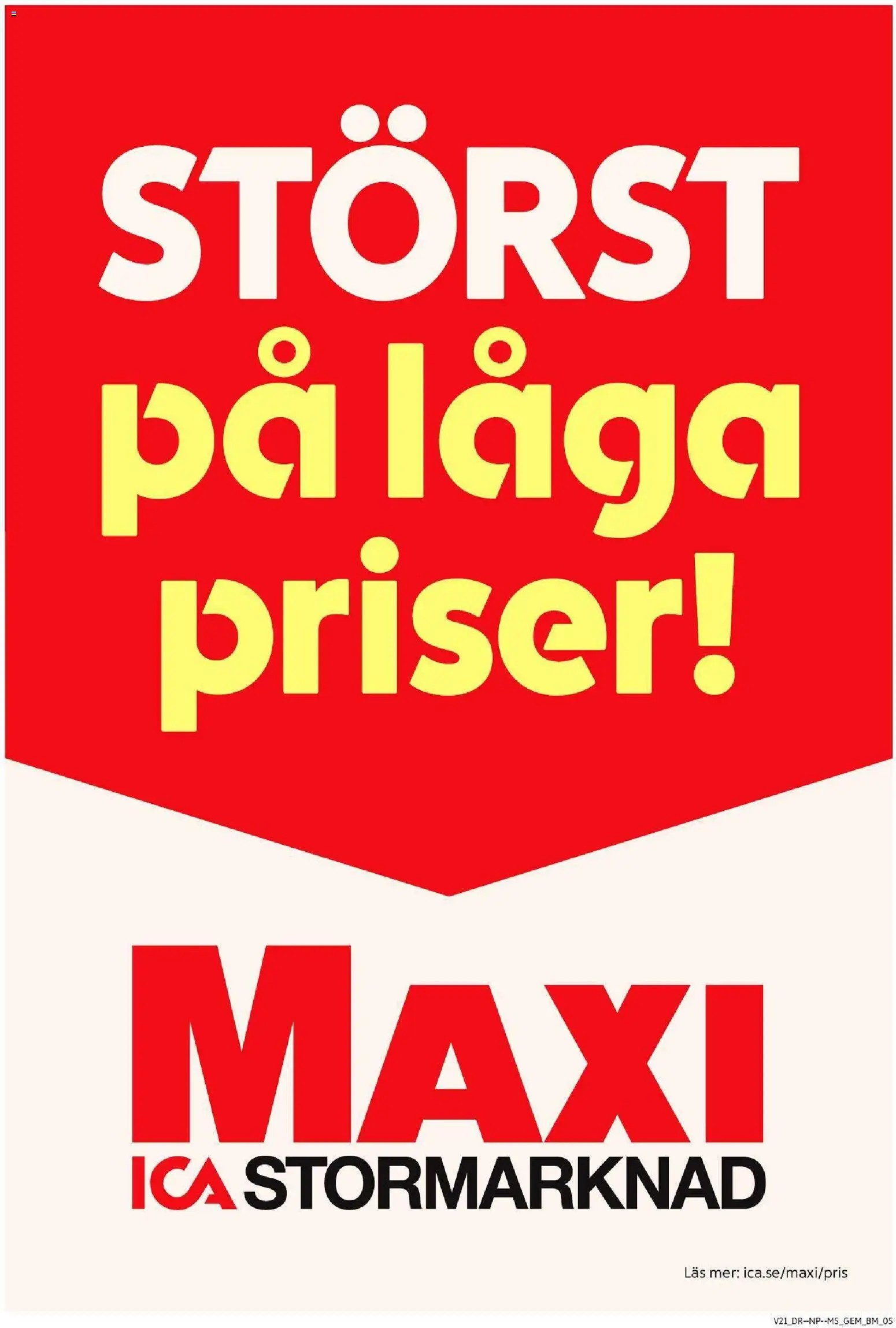 ICA Maxi reklamblad aktuell från 18.05.2026 | Sida: 9