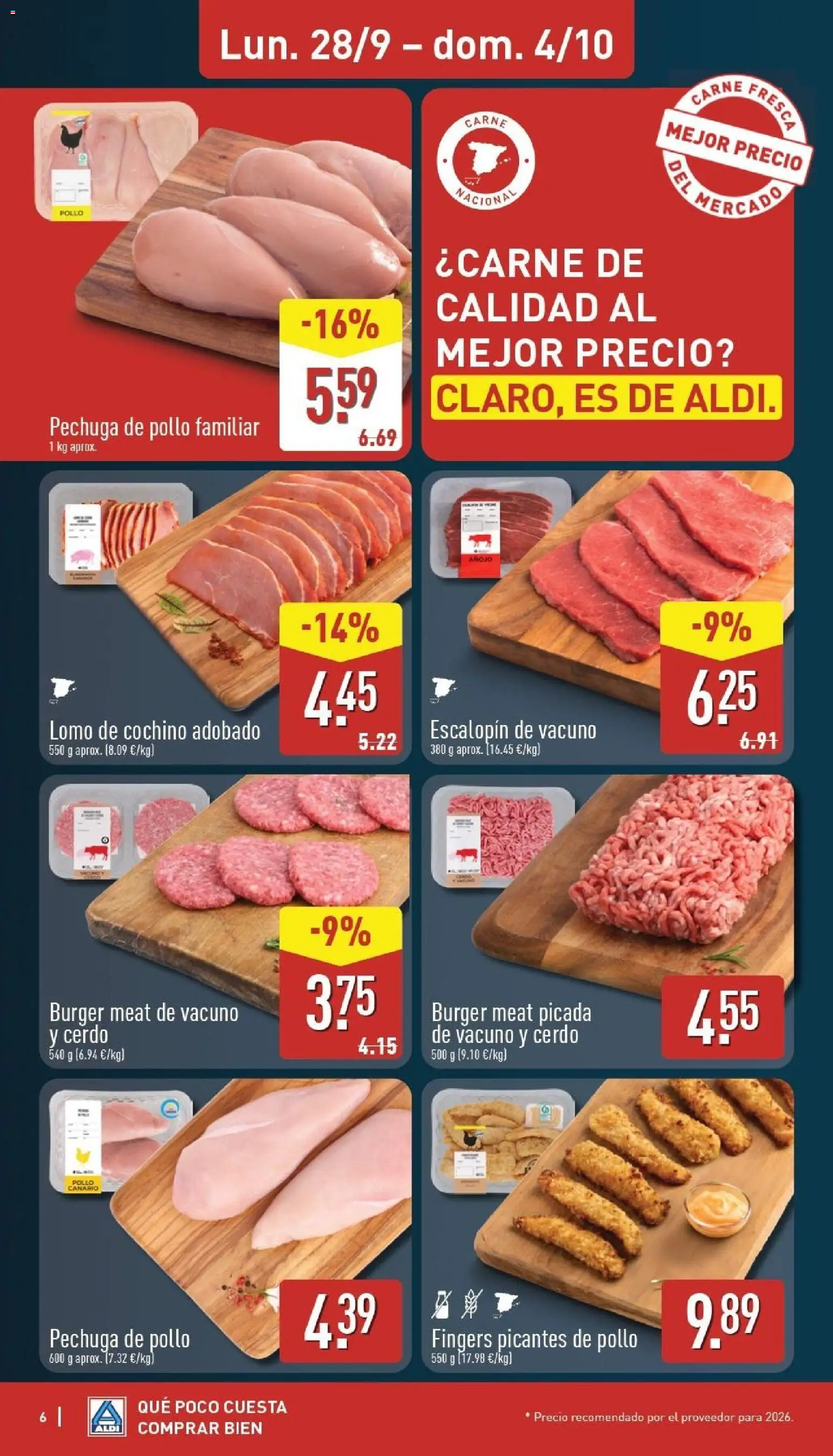Aldi folleto Canarias │ válido desde el 28/09/2026 | Página: 6