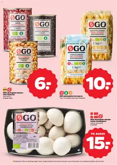 ØGO økologiske danske hvide champignon, Økologiske danske hvide champignon, 200 g. gyldig fra 25.04.2026 | Side: 8