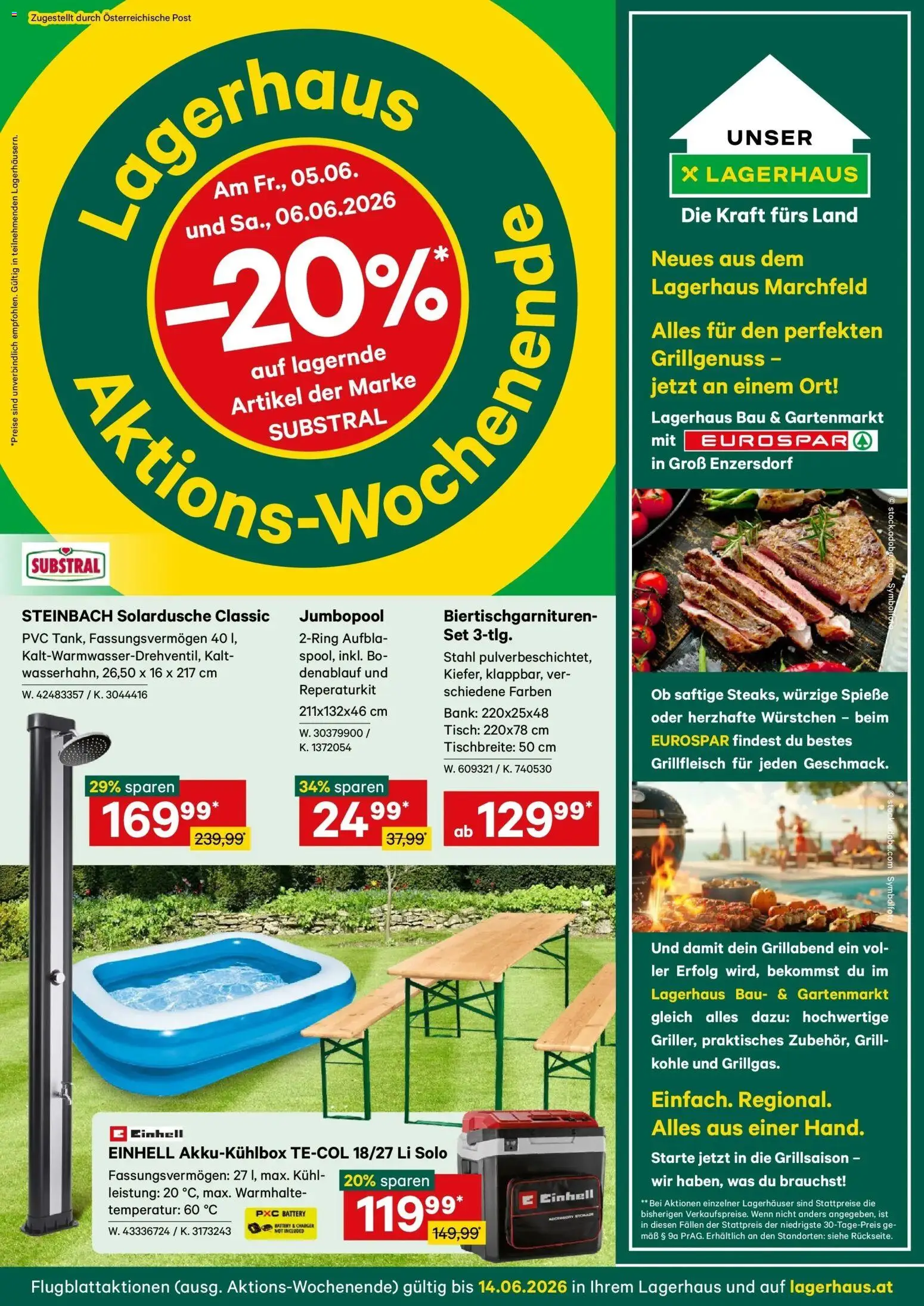 Lagerhaus - Wochen Angebote gültig ab 31.05.2026 | Seite: 1