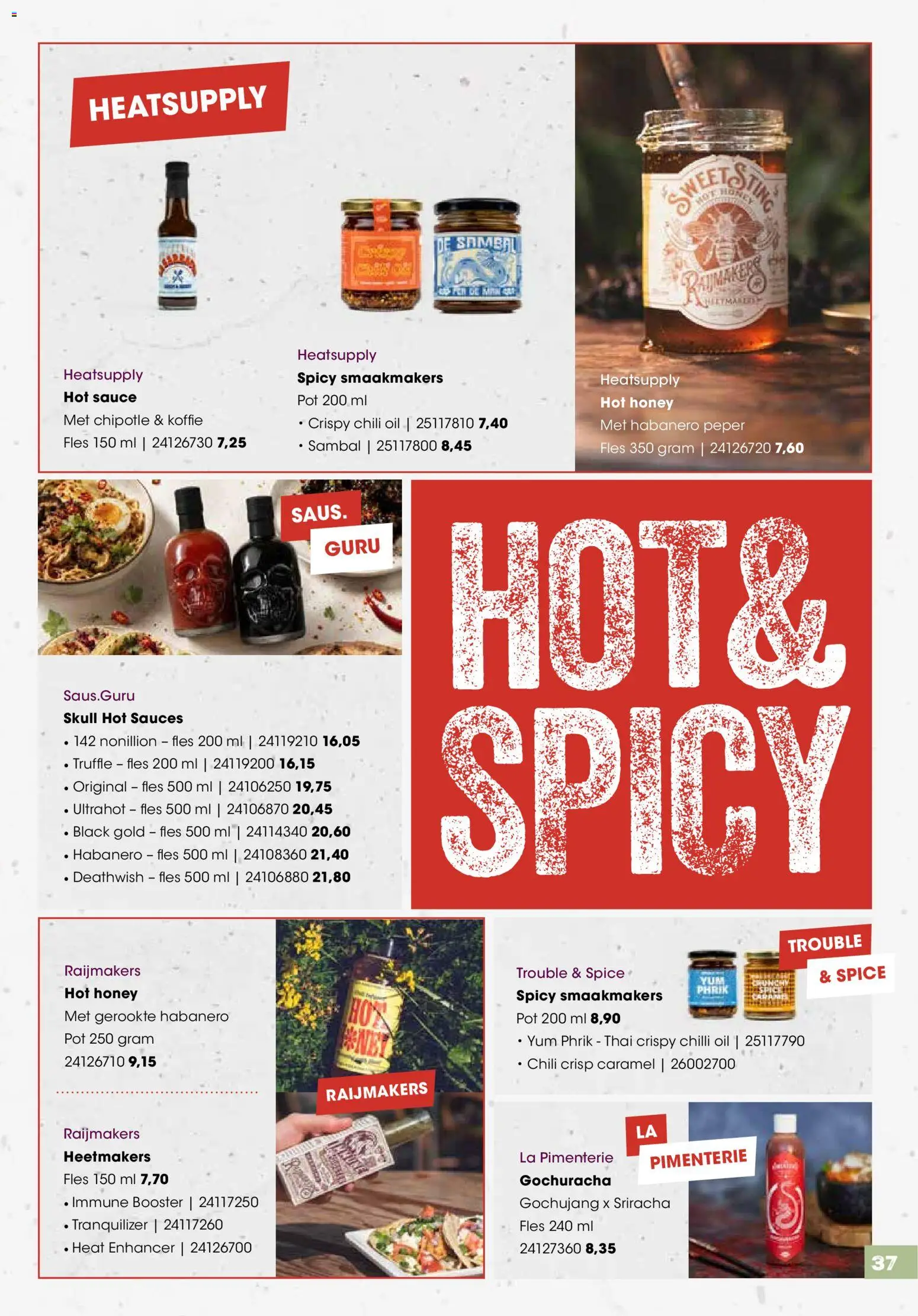 {H1} | Pagina: 37 | Producten: Koffie, Pot, Fles, Peper