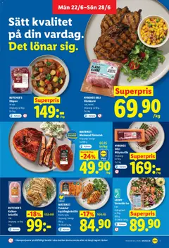Lidl erbjudanden - Förhandsvisning av reklamblad från butik Lidl aktuell från 22.06.2026 | Sida: 3