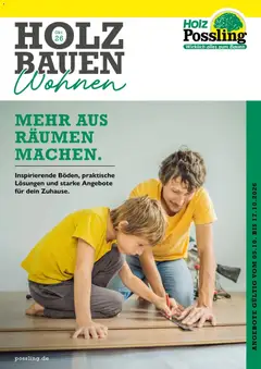 Angebote - Holz Possling: Preisaktion Angebote ab 05.10.2026 gültig
