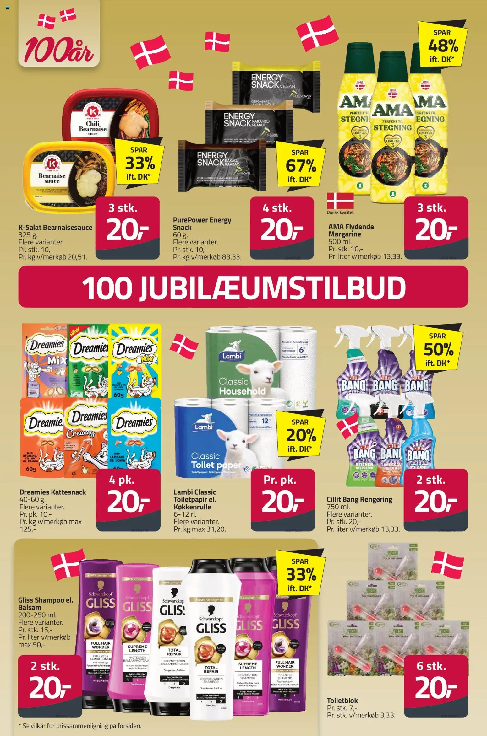 Fleggaard tilbudsavis – gyldig fra 23/09/2026 | Side: 4 | Produkter: Shampoo, Te, Toilet, Margarine