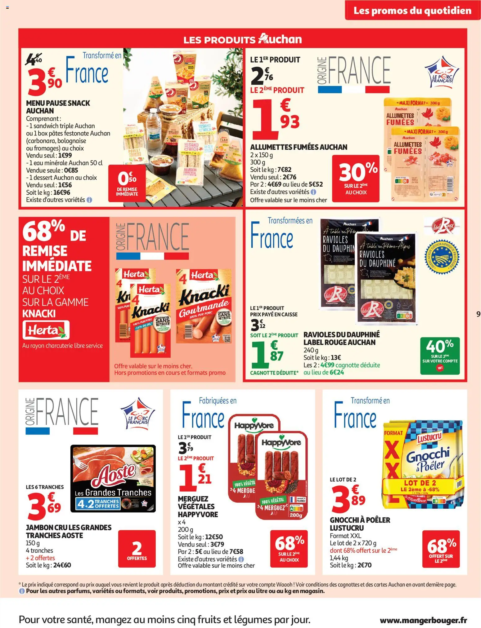 {H1} | Pagina: 9 | Producten: Sandwich, Gnocchi, La, Box