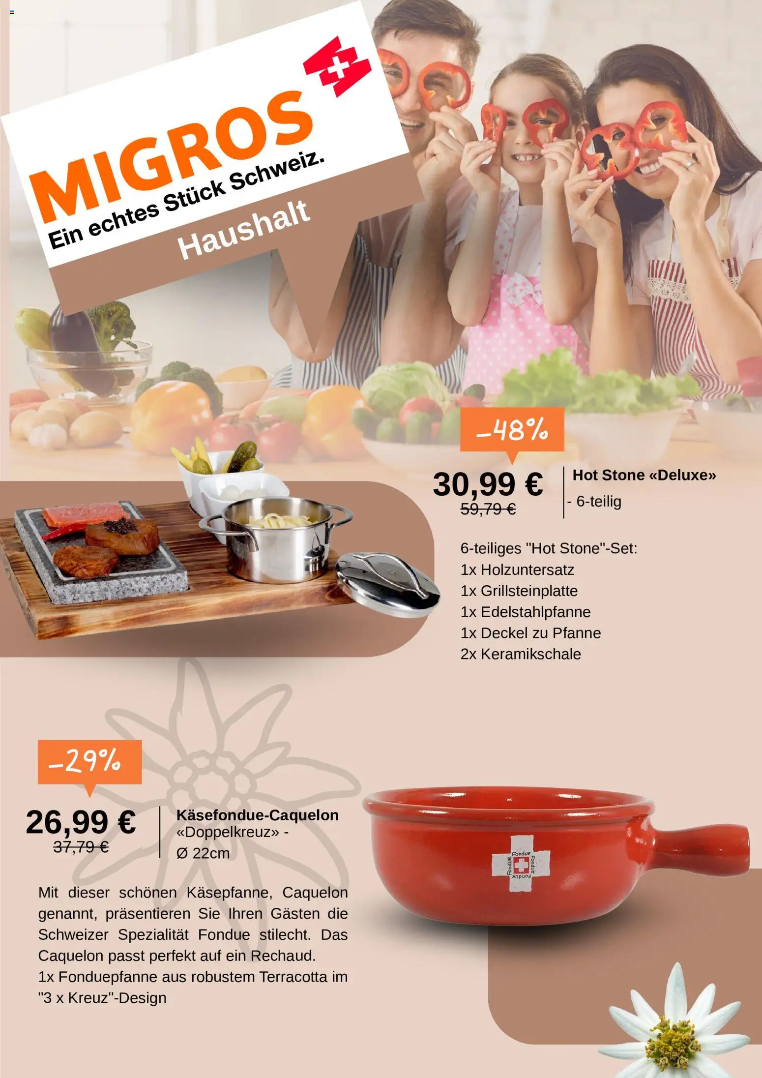 Migros Prospekt – gültig ab 25.08.2026 | Seite: 5 | Produkte: Fondue