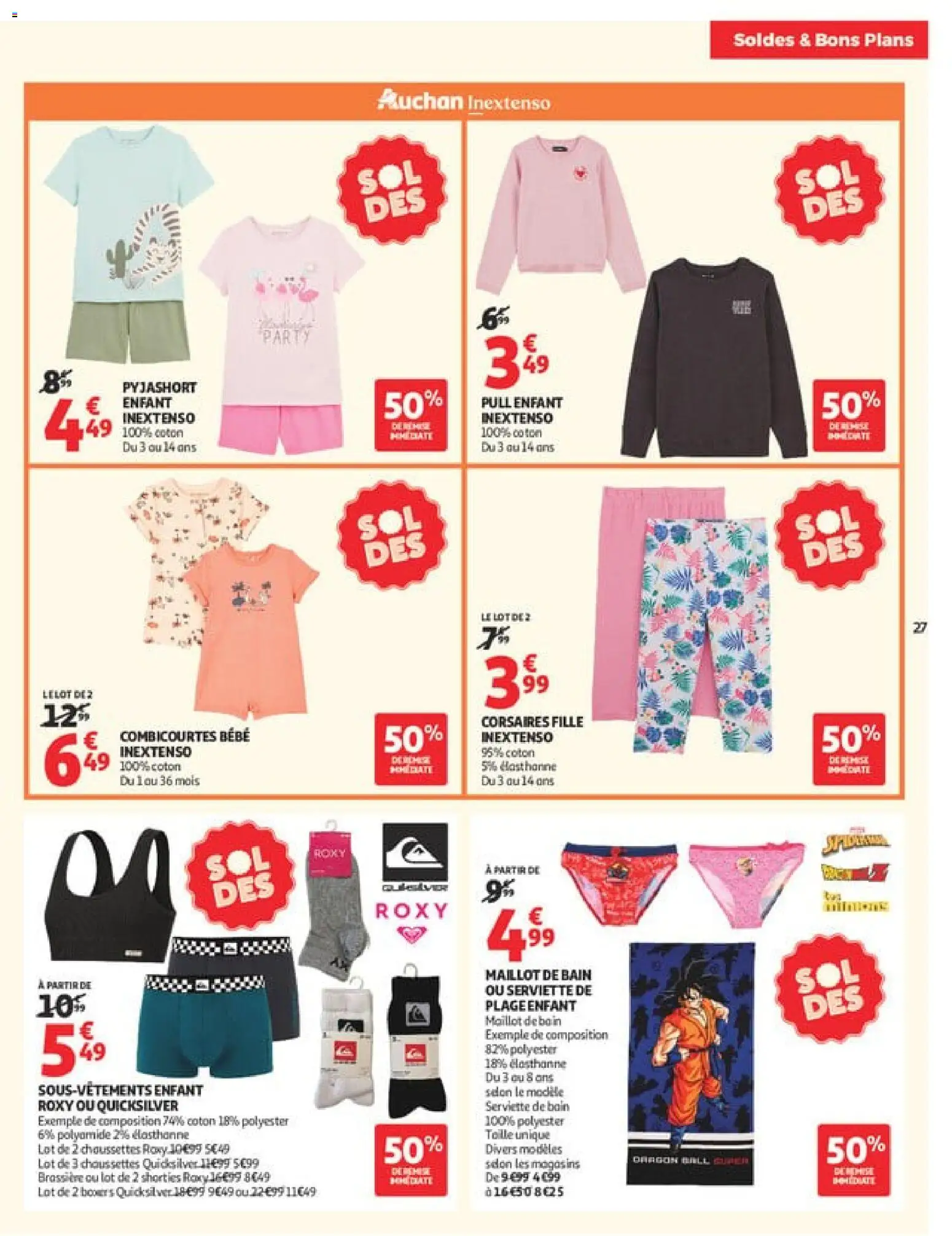 {H1} | Page: 27 | Produits: Pull, Maillot de bain, Leggings, Pyjama