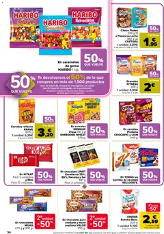 Vista previa En chocolate LINDT Excellence 70%, 85%, Naranja y Sal 100 g, Excellence 70%, 85%, Naranja y Sal 100 g válido desde el 11/08/2026 | Página: 36