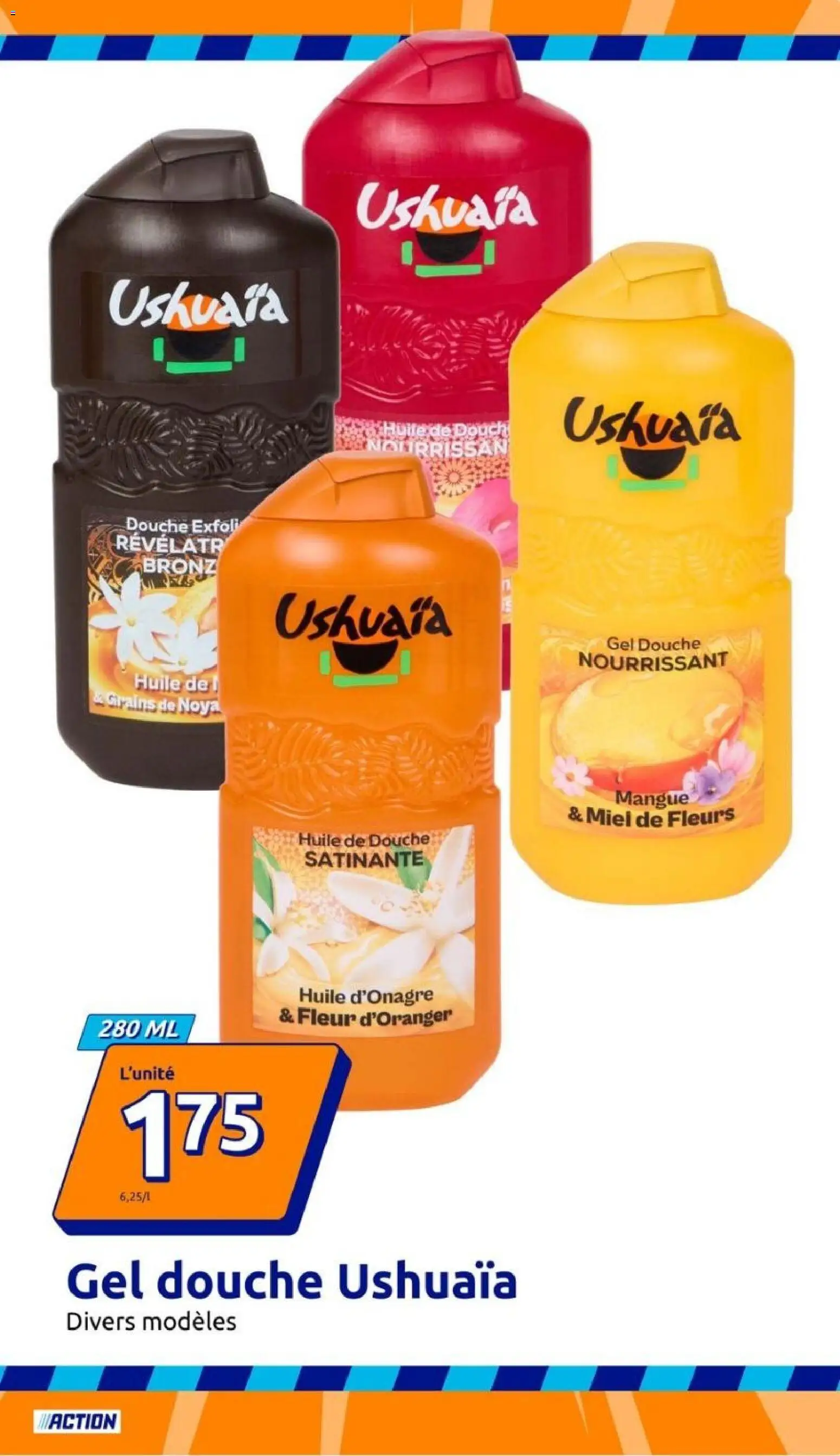 {H1} | Page: 5 | Produits: Mangue, Fleur d'oranger, Miel, Douche