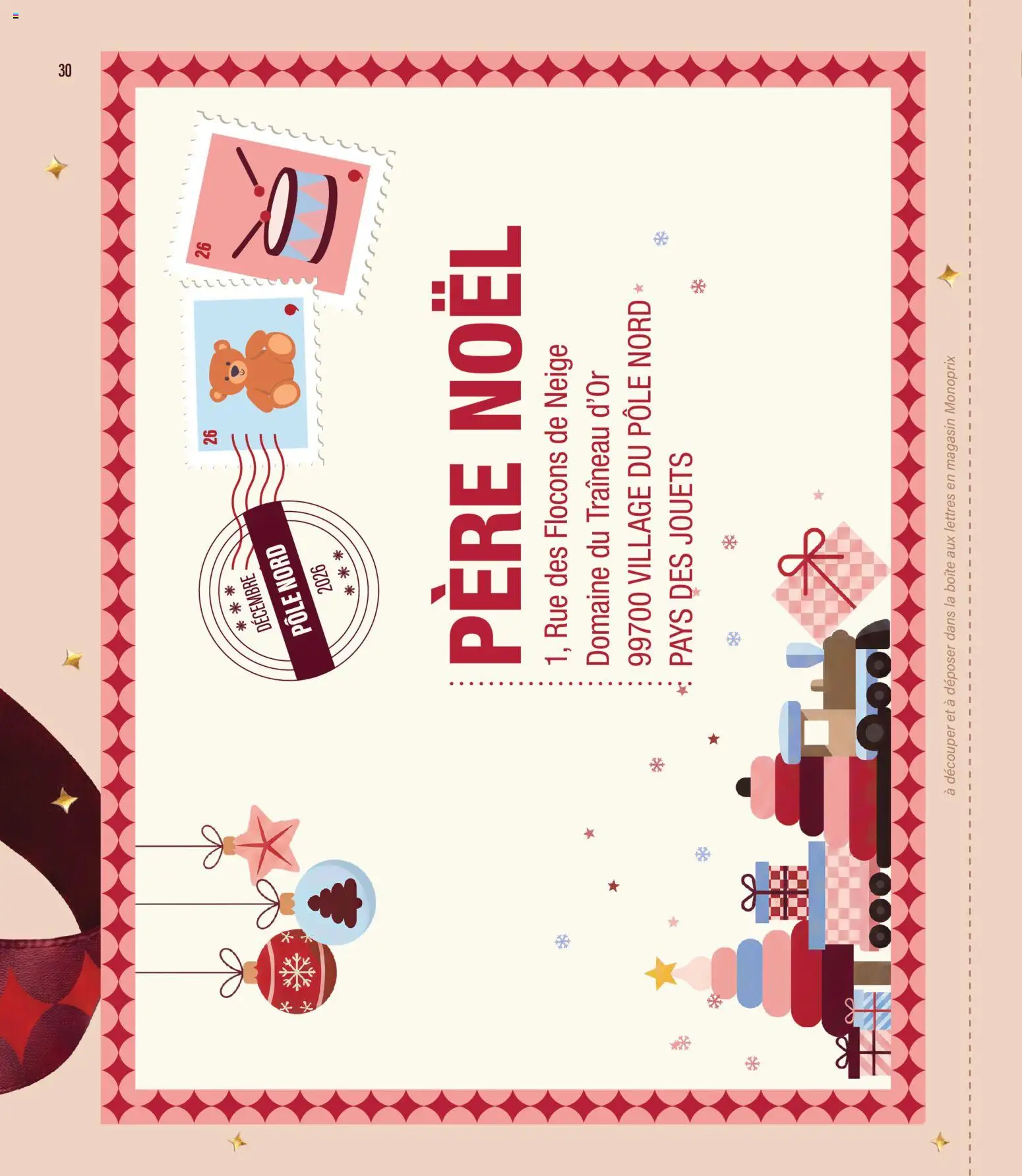 {H1} | Page: 30 | Produits: Flocons, Boîte aux lettres, Jouets
