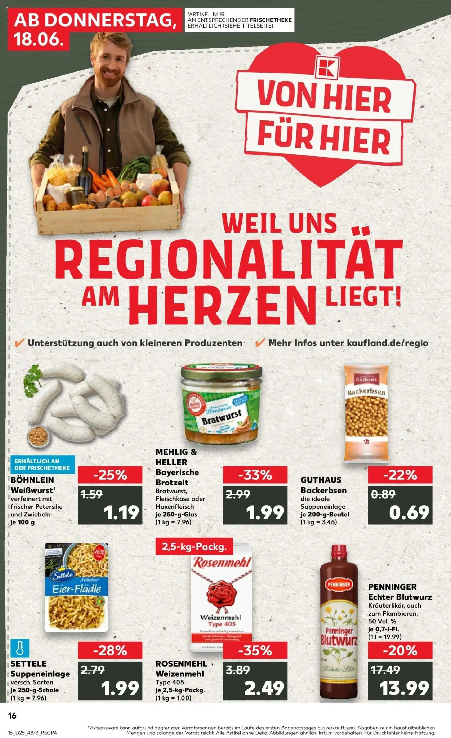 Kaufland Prospekt Würzburg – gültig ab 18.06.2026 | Seite: 1