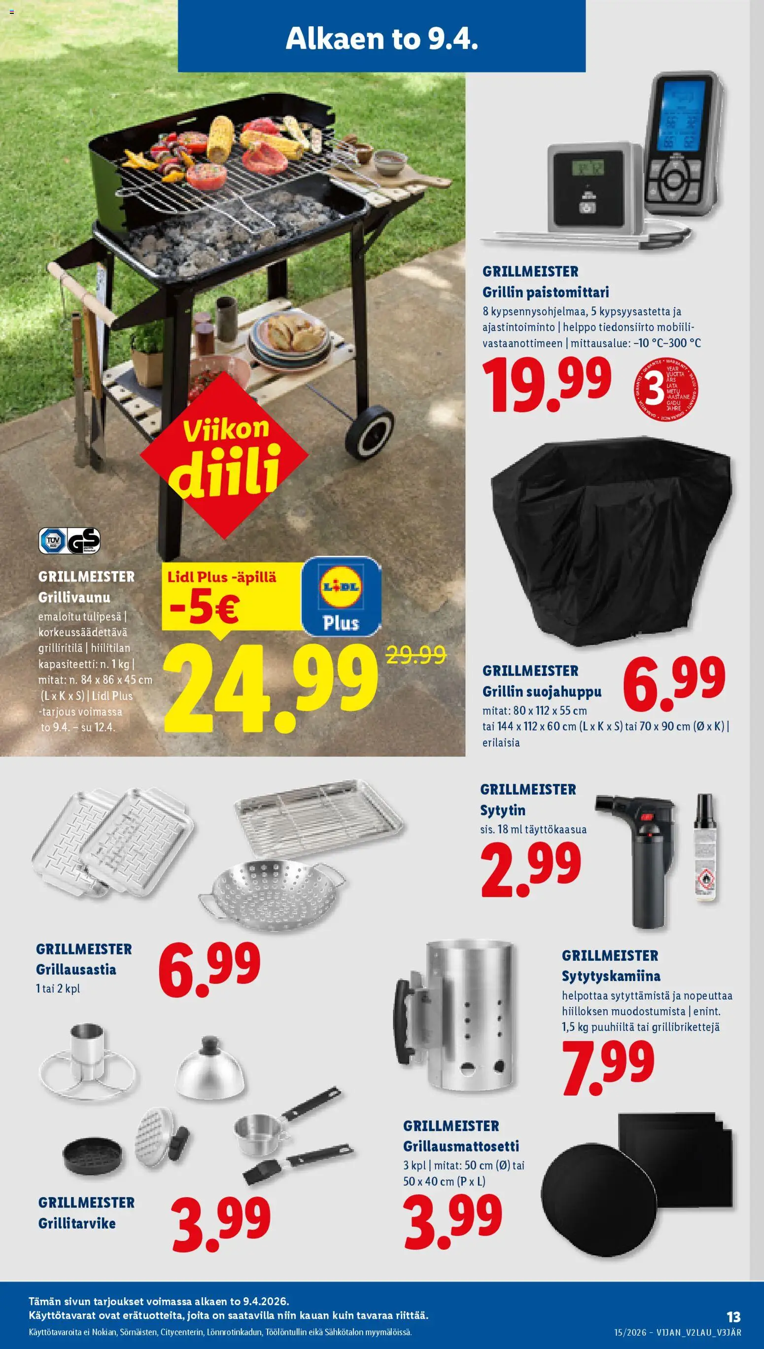 Lidl tarjoukset - Rovaniemi – voimassa 09/04/2026 alkaen | Sivu: 19
