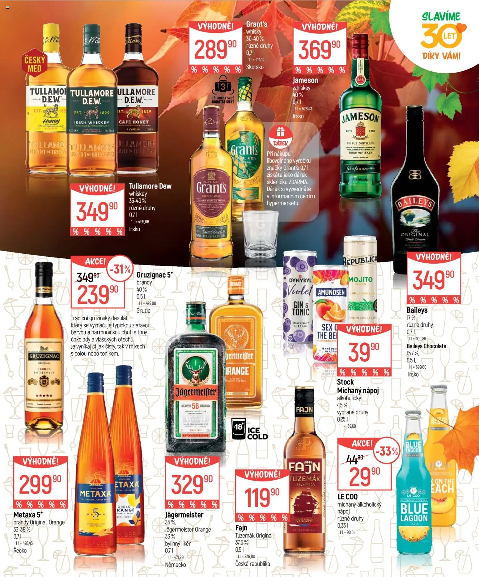 Globus leták - Nápoje od 23.09.2026 | Strana: 7 | Produkty: Gin, Likér, Tonic, Mojito