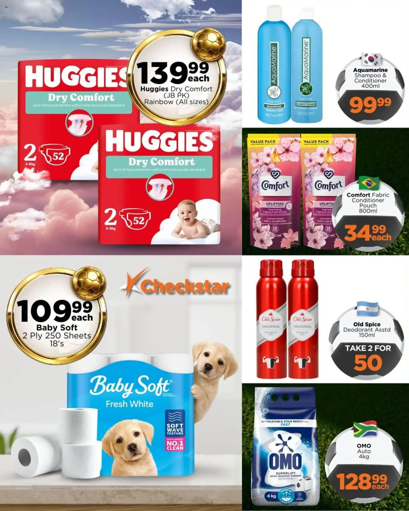 New Check Star catalogue – valid from 01/07/2026 | Page: 5 | Products: Shampoo, Conditioner, Deodorant, Peach