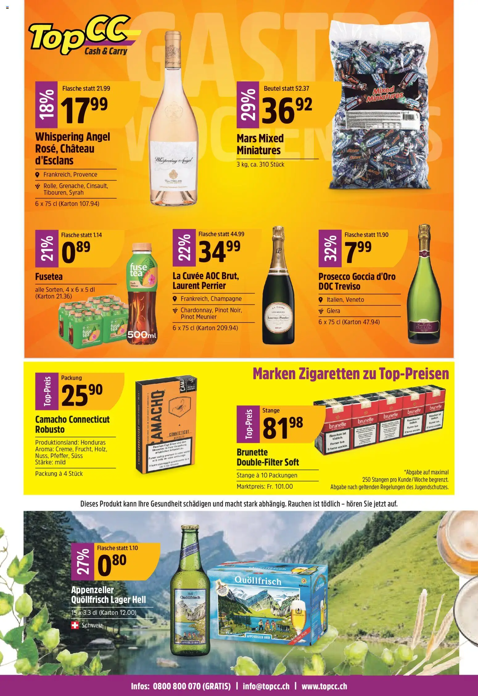 TopCC aktionen – gültig ab 11.05.2026 | Seite: 24 | Produkte: Mars, Bier