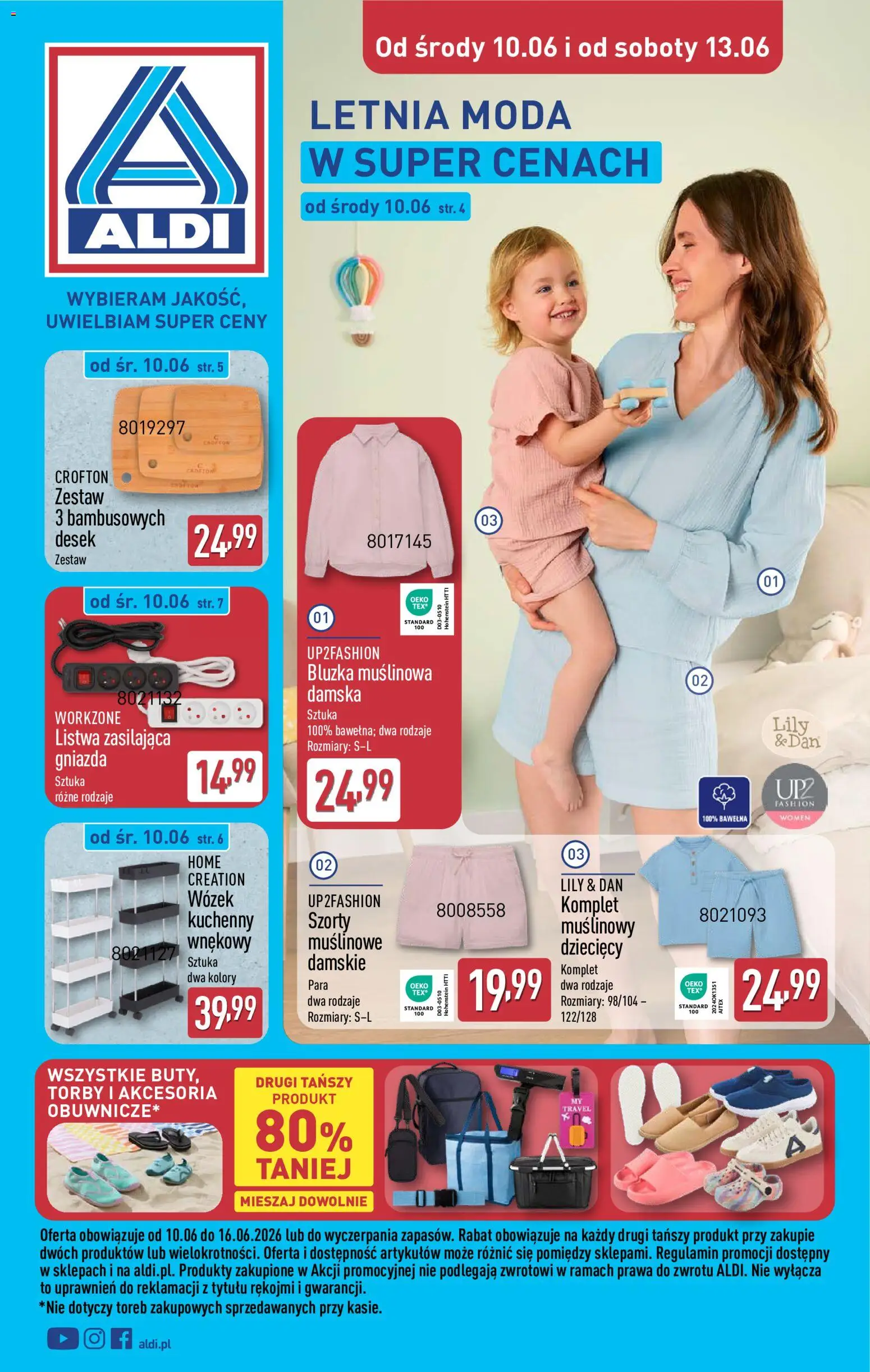 Aldi Polsko leták - Ostatnie sztuki w wybranych sklepach od 10.06.2026 | Strana: 1