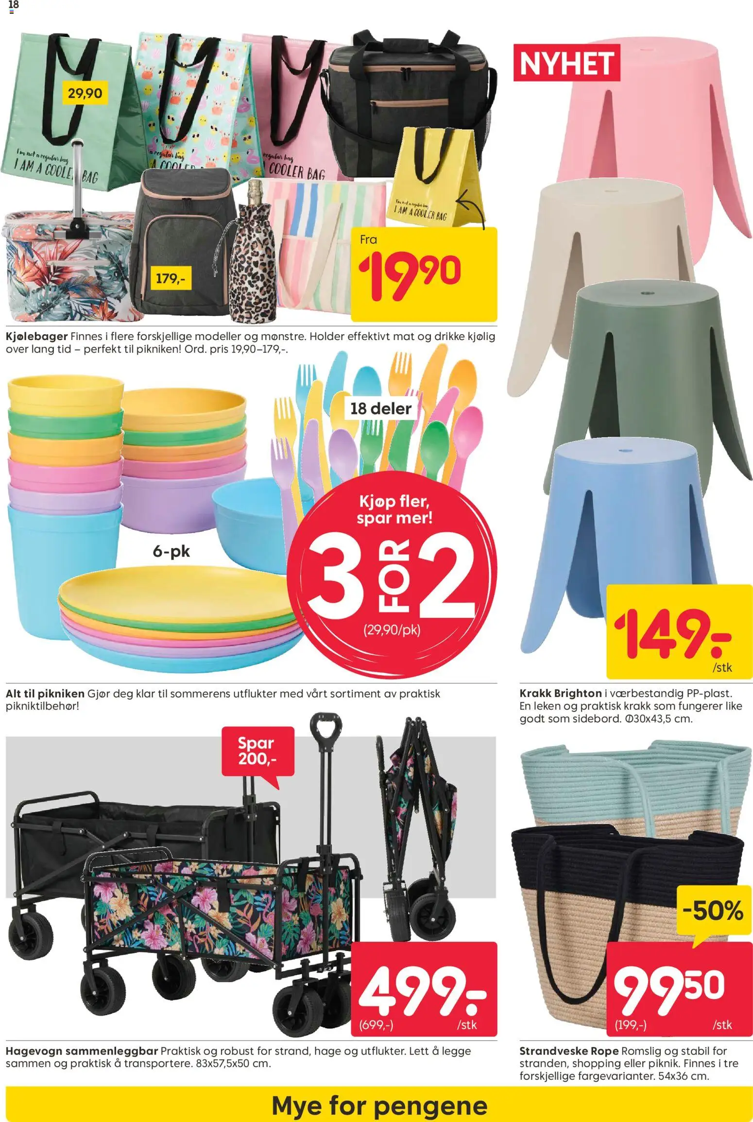 {H1} | Side: 18 | Produkter: Bag, Krakk