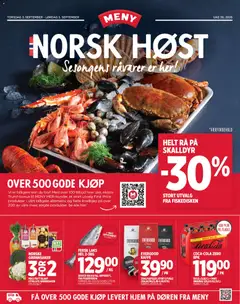Forhåndsvisning av Meny kundeavis gyldig fra 03/09/2026