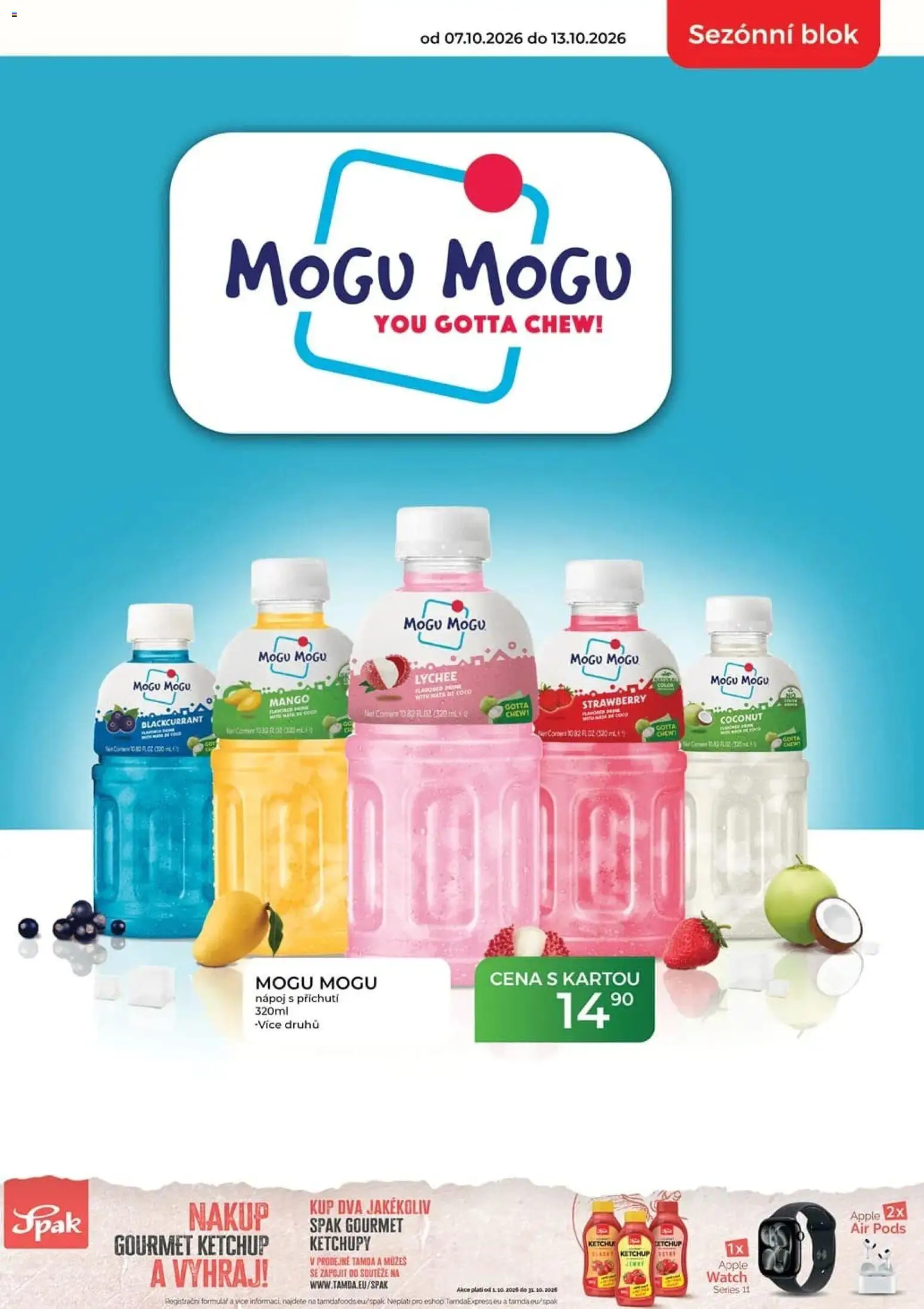Tamda Foods leták od 07.10.2026 | Strana: 7 | Produkty: Mango, Gourmet, Apple, Blok