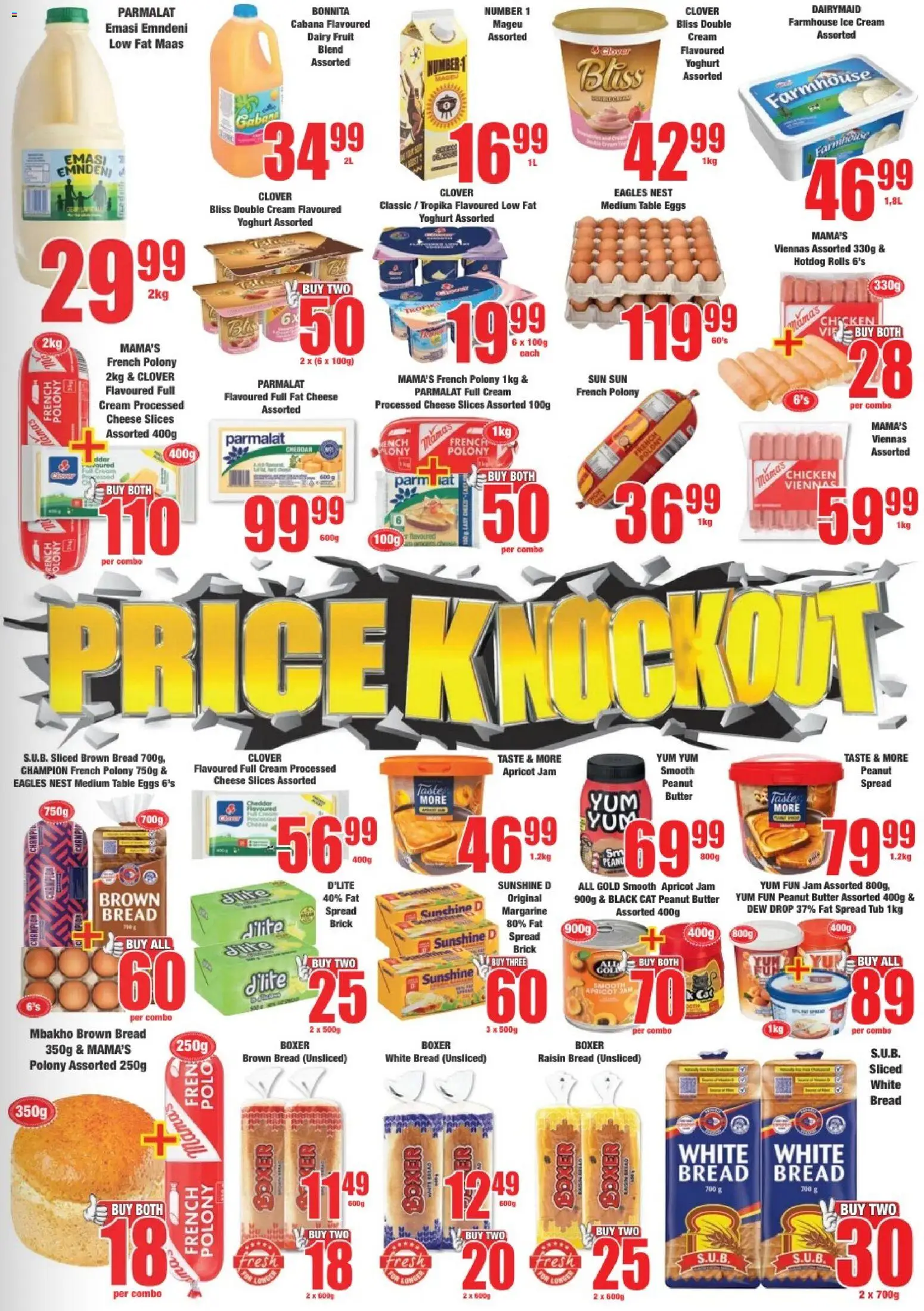 New Boxer catalogue – valid from 05.06.2026 | Page: 3 | Products: Bread, Chicken, Ice cream, Fruit