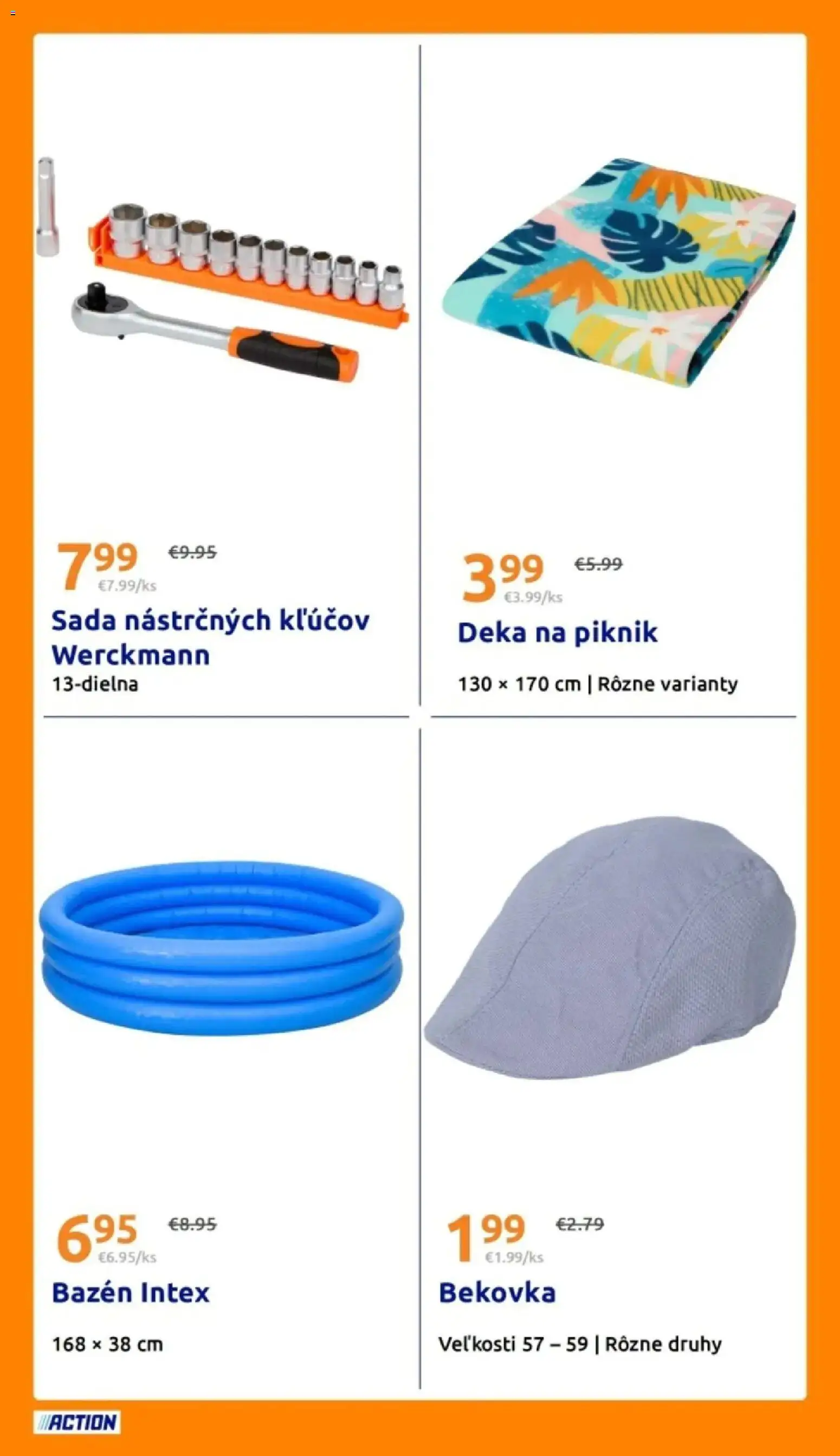 Nové Action akcie – leták je platný od 03.06.2026 | Strana: 20 | Produkty: Bazén