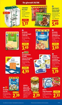 Anteprima del volantino GASTRONOMIA DI MARE Salmone Norvegese affumicato XXL, 220 g confezione Formato base 200 g valido a partire dal 20/08/2026 | Pagina: 11
