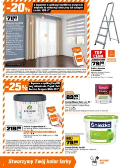 Pogląd oferty "OBI gazetka" - ważna od 30.09.2026 | Strona: 8 | Produkty: Drabina, Juka, Śnieżka