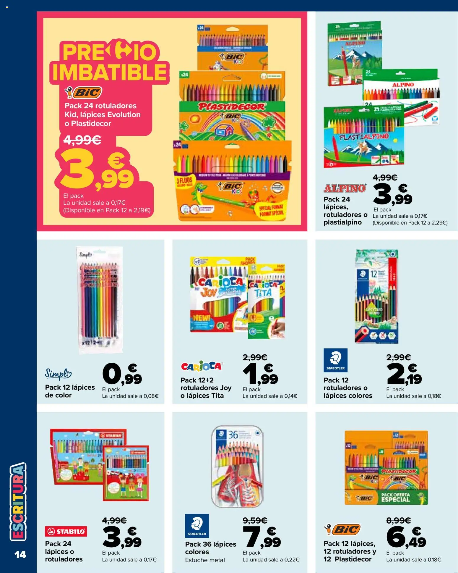 Carrefour Vuelta al cole │ válido desde el 18/08/2026 | Página: 14
