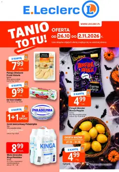 Pogląd oferty "E.Leclerc gazetka - Tanio To Tu" - ważna od 26.10.2026