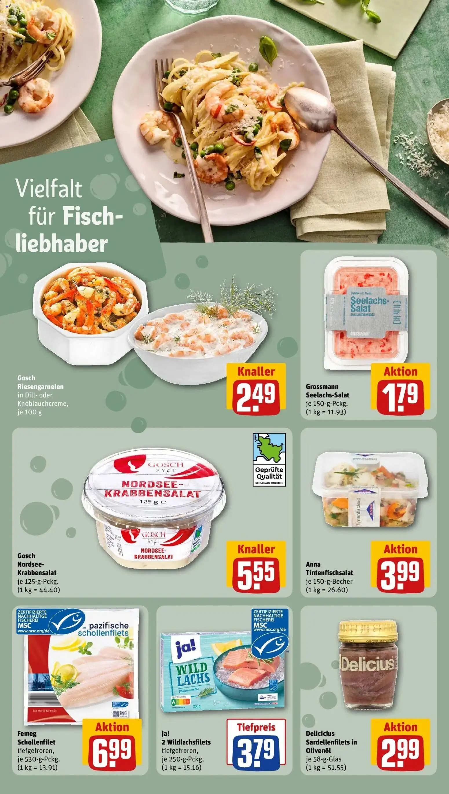 REWE Prospekt ab 12.10.2026 zum Blättern » Angebote | Seite: 17 | Produkte: Olivenol, Lachs, Dill, Salat