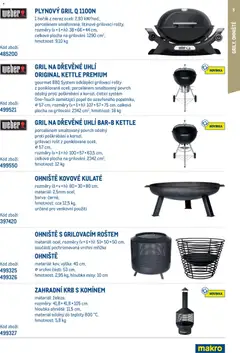 Náhled letáku Makro leták - Venkovní vybavení od 05.03.2026 | Strana: 5 | Produkty: Grilování, Plynový gril, Gril, Rošt