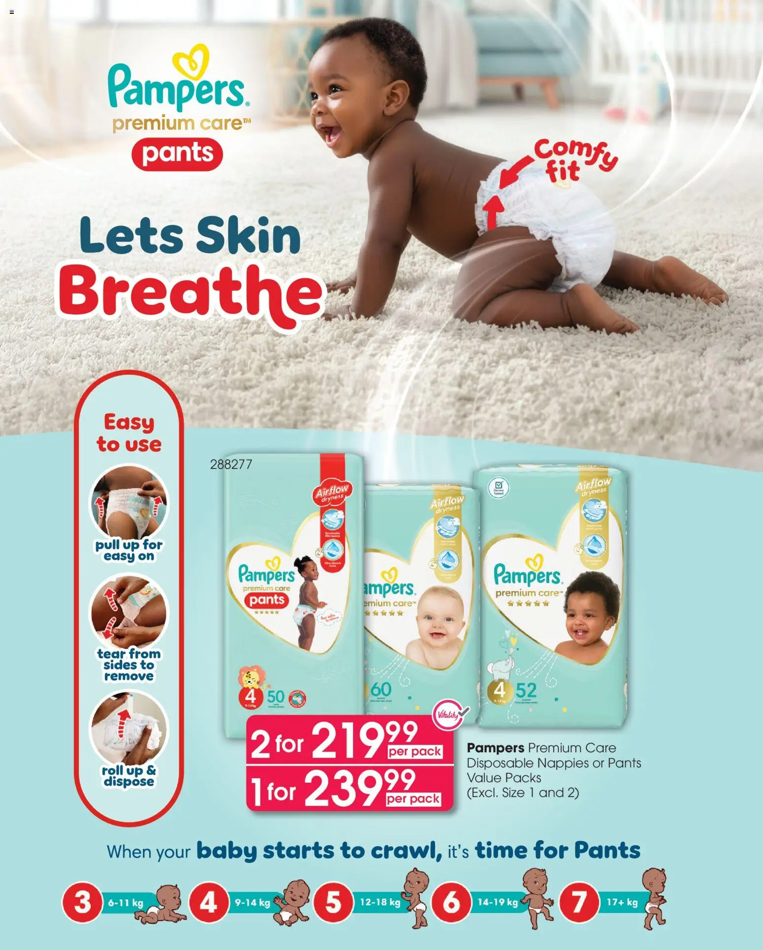 New Clicks catalogue – valid from 21.05.2026 | Page: 35 | Products: Pants, Nappies