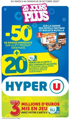 Hyper U - Prévisualisation de Hyper U catalogue valide à partir de 06/10/2026