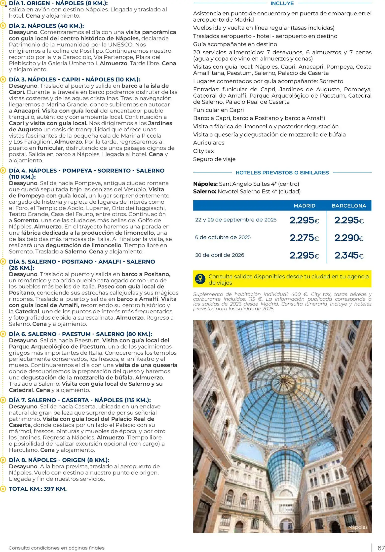 Viajes El Corte Inglés Vacaciones Económicas │ válido desde el 22.10.2025 | Página: 67 | Productos: Vino, Muebles, Auriculares, Navegación