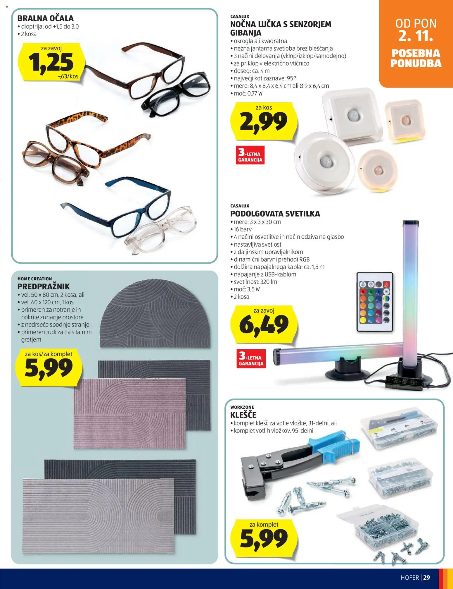 Novi Hofer katalog ponudbe – veljaven od 28.10.2026 | Stran: 25