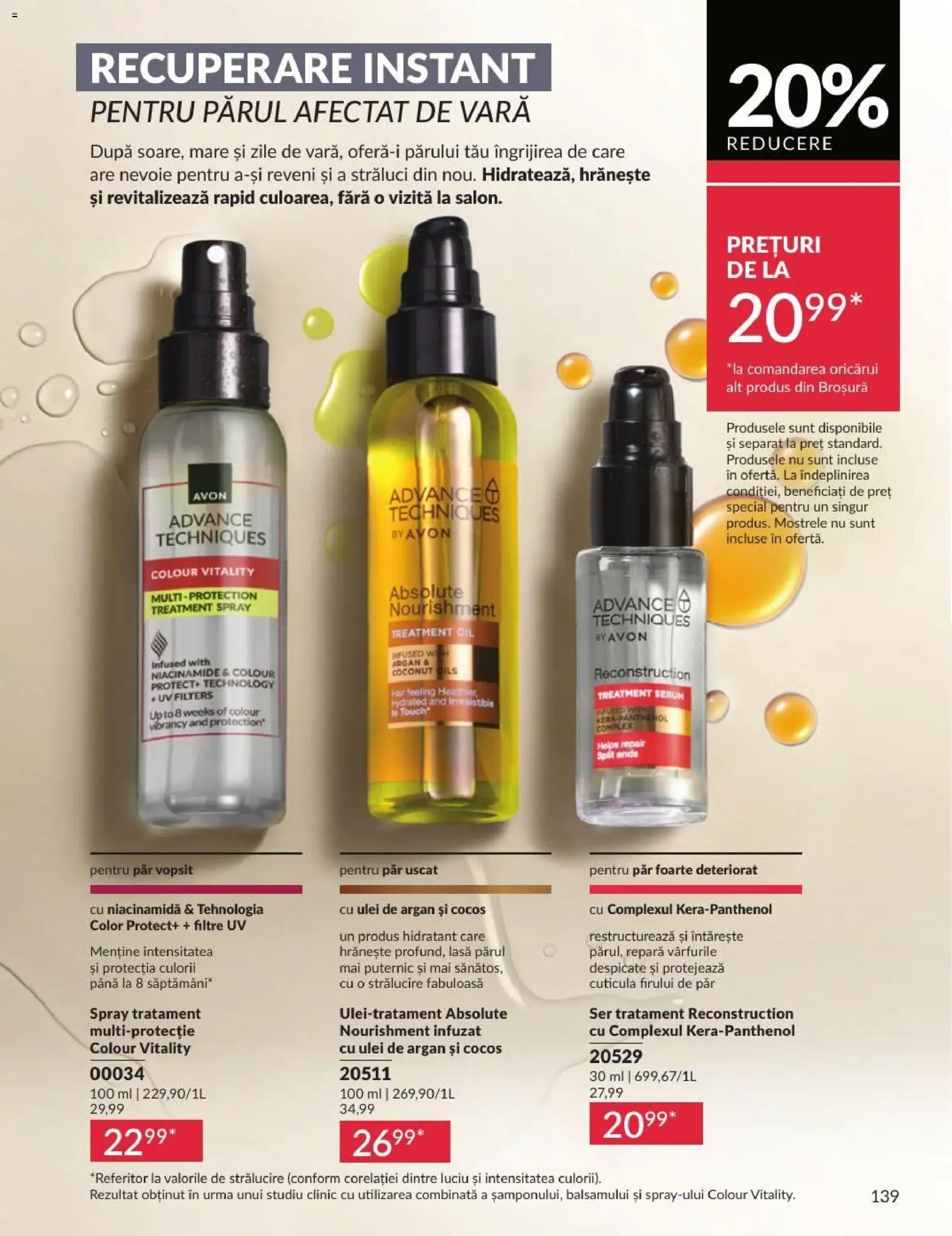 Noul catalog Avon – valabil de la 01.08.2026 | Pagină: 139 | Produse: Ulei