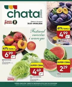 Pogląd oferty "Chata Polska gazetka" - ważna od 30.07.2026