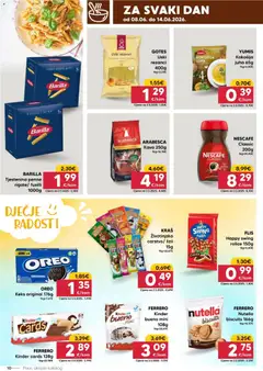 Pivac Katalog - Pregled kataloga iz trgovine Pivac, vrijedi od 08.06.2026 | Stranica: 10 | Proizvodi: Nescafe, Arabesca, Tjestenina, Juha