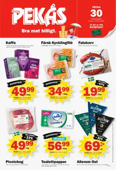 Pekås erbjudanden - Förhandsvisning av reklamblad från butik Pekås aktuell från 20/07/2026