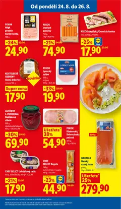 Náhled letáku PIKOK High protein kuřecí šunka, Kuřecí šunka, 100 g od 24.08.2026 | Strana: 23