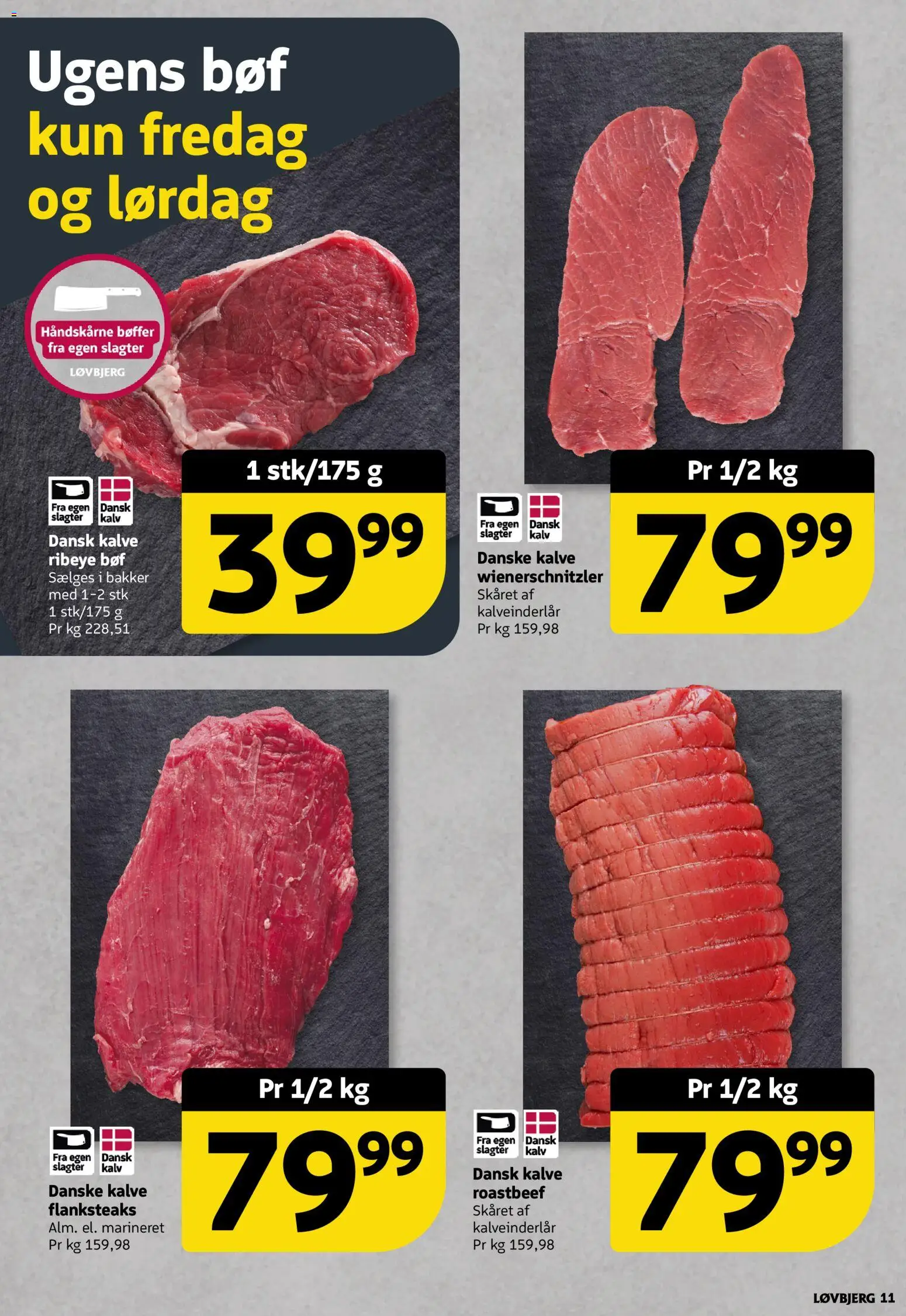 Løvbjerg tilbudsavis – gyldig fra 08.05.2026 | Side: 11 | Produkter: Máscara bucal, Bøffer, Roastbeef
