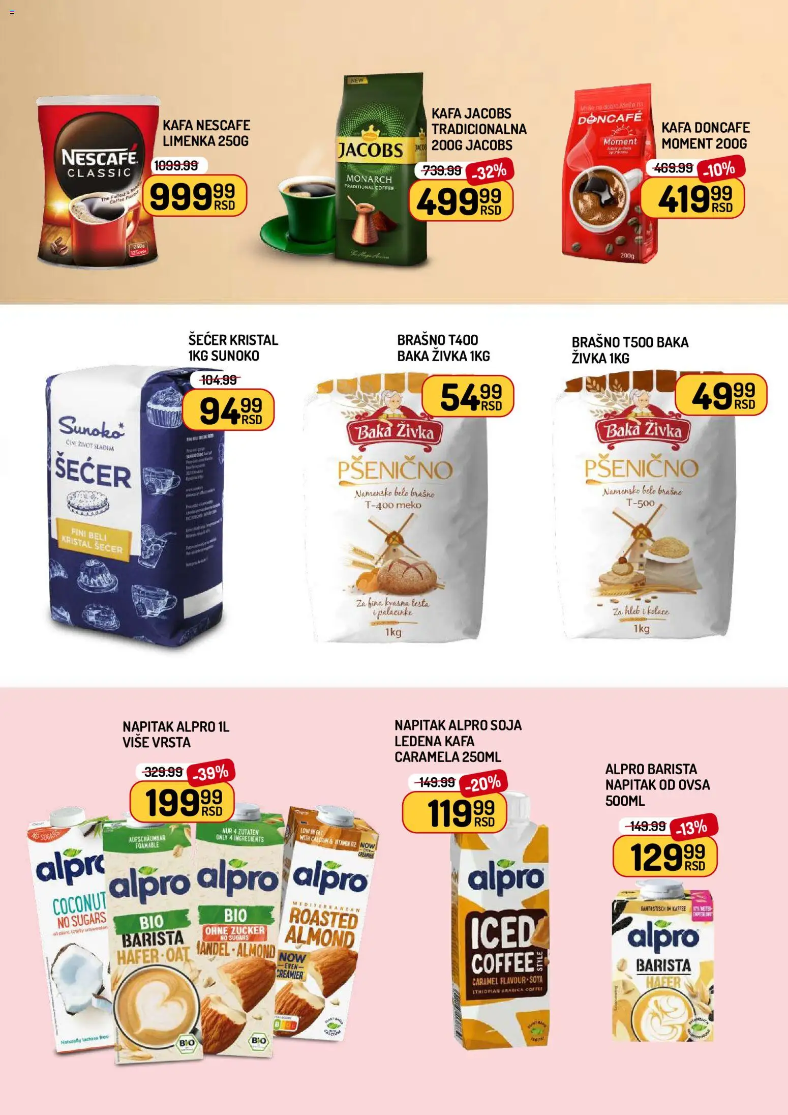 Aman katalog - važi od 05.06.2026 | Strana: 7 | Proizvode: Šećer kristal, Hleb, Kafa, Nescafé