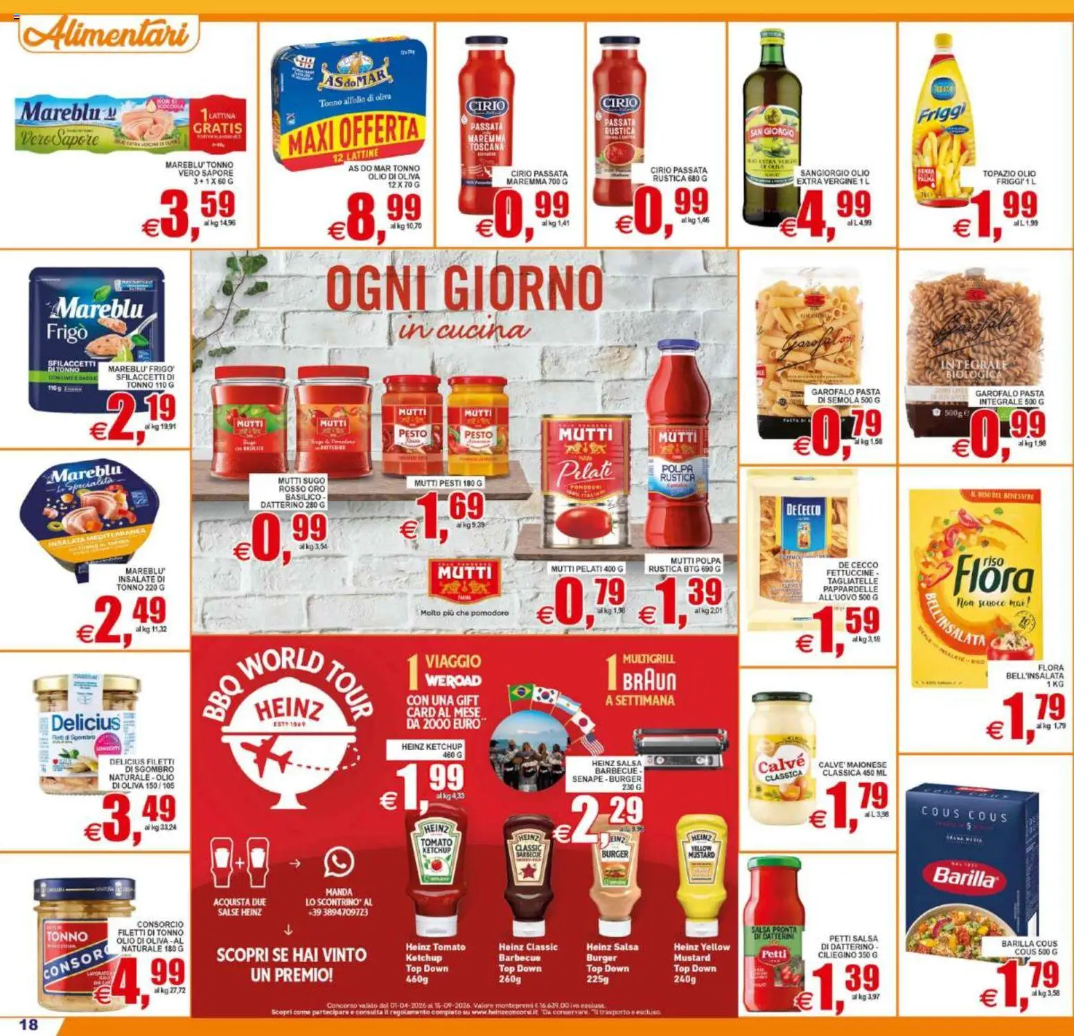 Volantino Pewex del 10/07/2026 | Pagina: 18 | Prodotti: Maionese, Pesto, Sgombro, Fettuccine