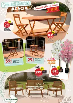 Maxi Bazar - Prévisualisation de Maxi Bazar - Catalogue "Outdoor valide à partir de 29.04.2026 | Page: 2 | Produits: Table de jardin, Table basse, Table, Chaise