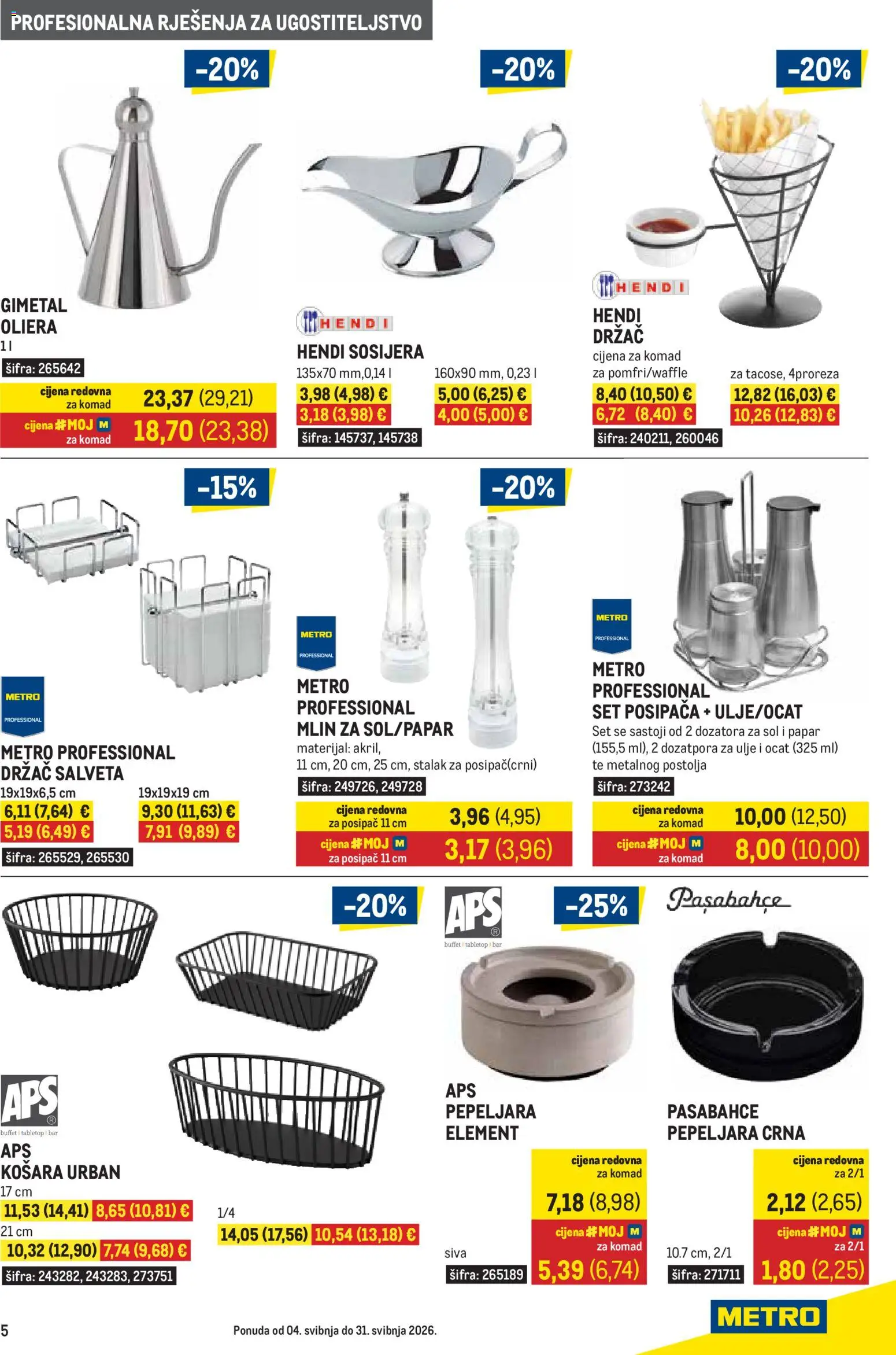 Metro katalog | vrijedi od 04.05.2026 | Stranica: 5