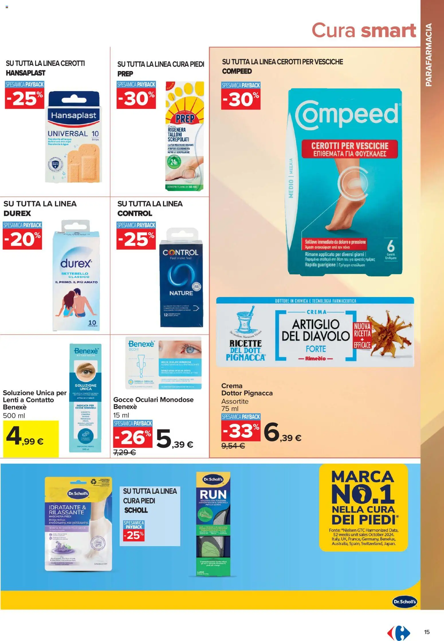 Volantino Carrefour del 10/07/2026 | Pagina: 15 | Prodotti: Crema, Maschera, Cerotti