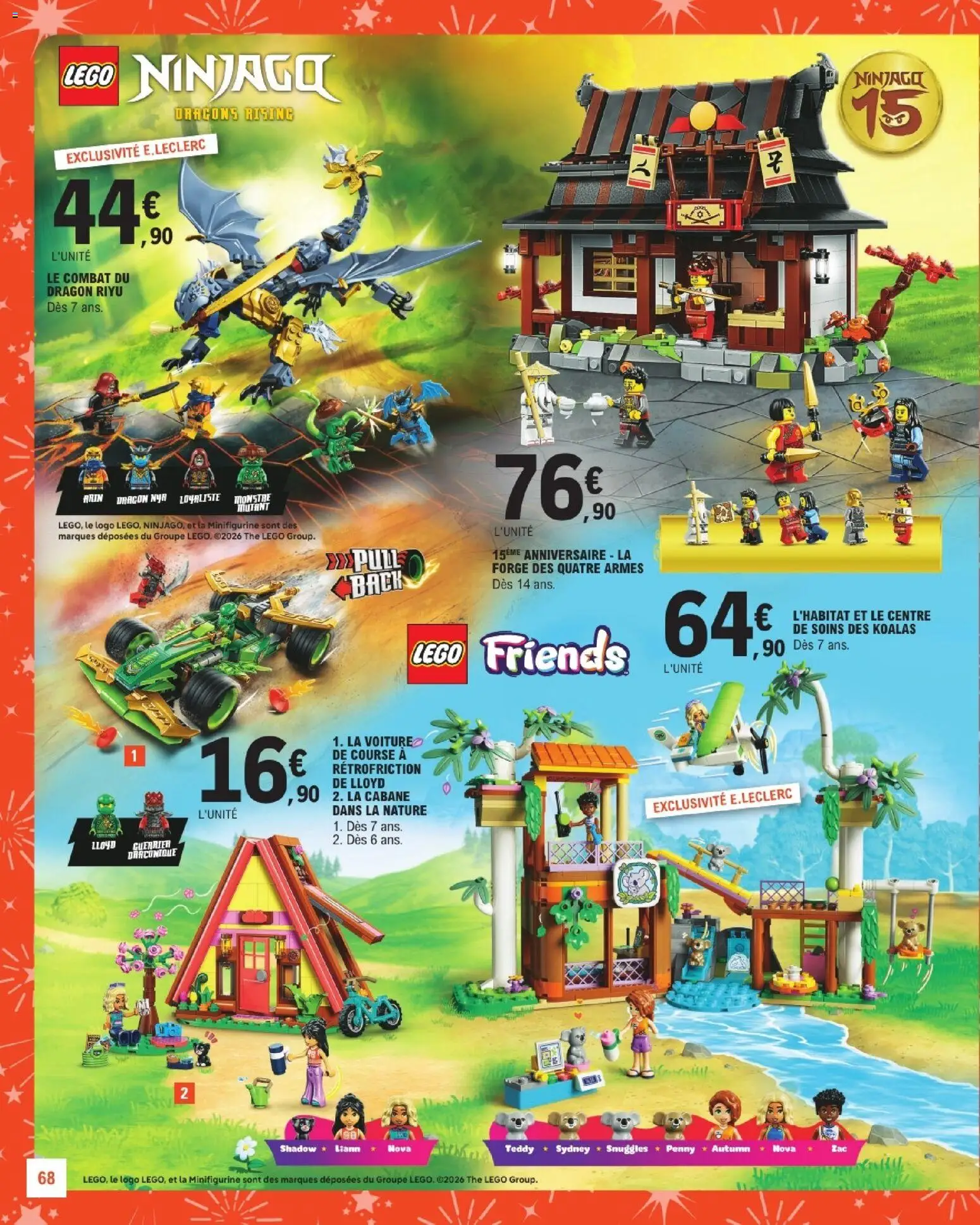 {H1} | Page: 68 | Produits: Légo, LEGO Friends, Anniversaire, Pull