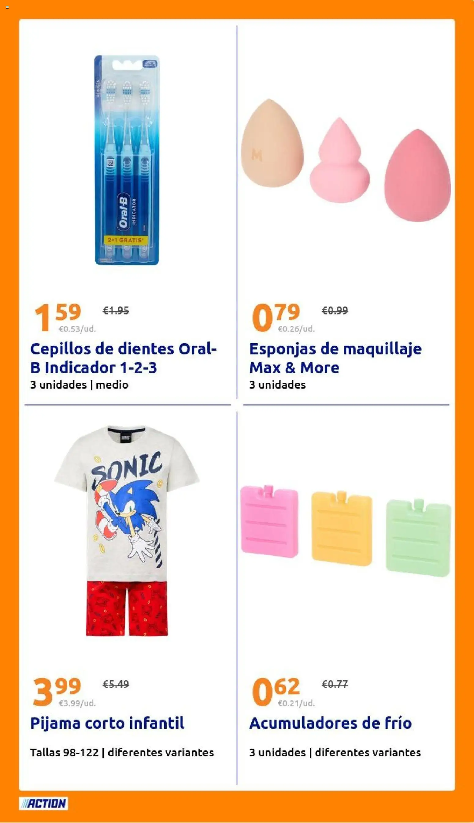 Action folleto │ válido desde el 08/07/2026 | Página: 19 | Productos: Maquillaje, Pijama